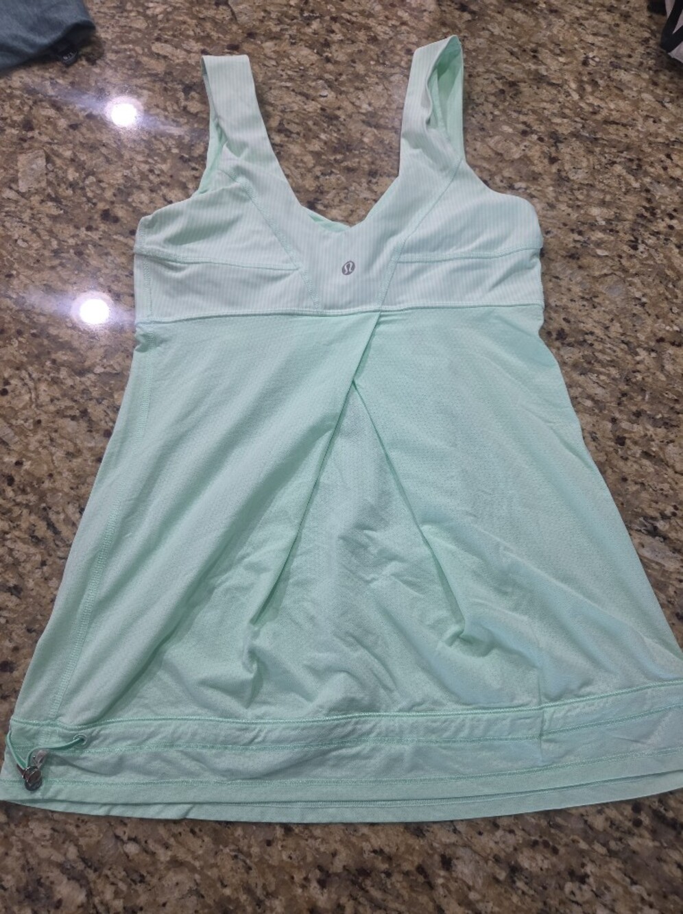 Lululemon Mint Green Athletic Tank Vintage Style